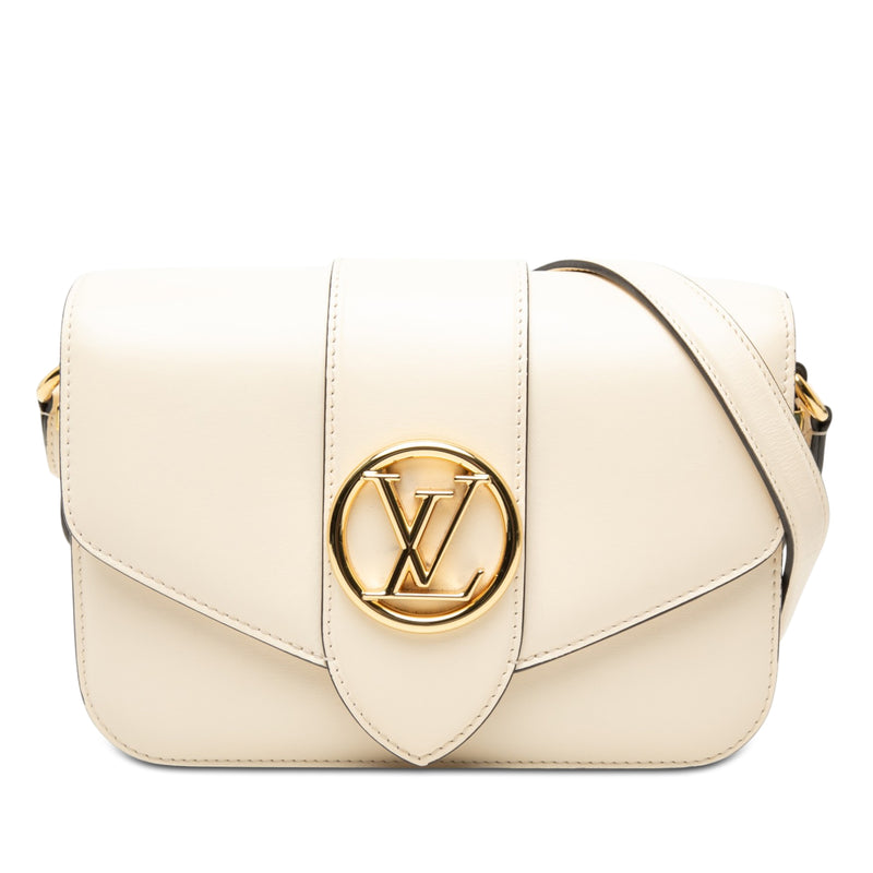 Calfskin LV Pont 9 Soft MM