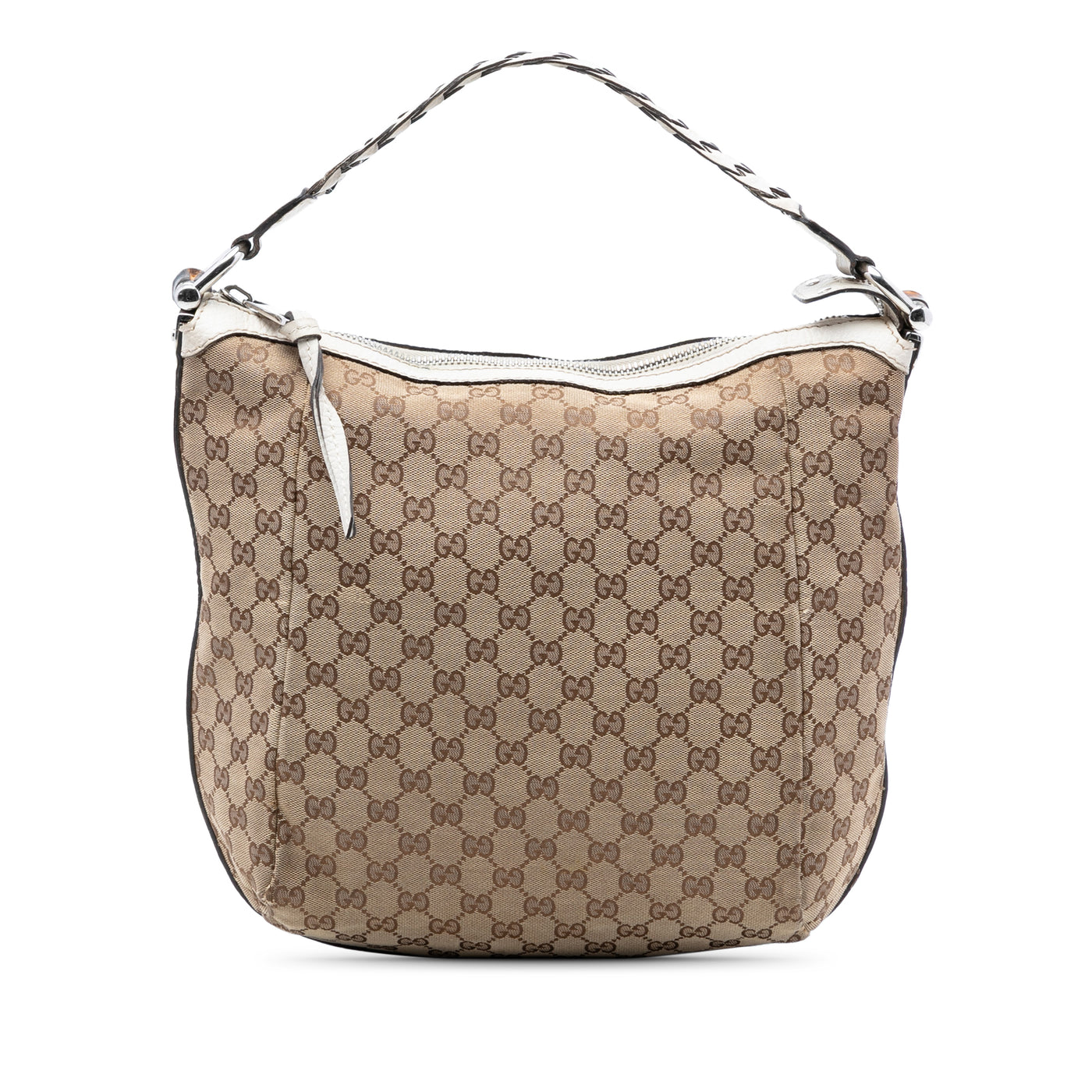 GG Canvas Bamboo Bar Hobo - Image 1