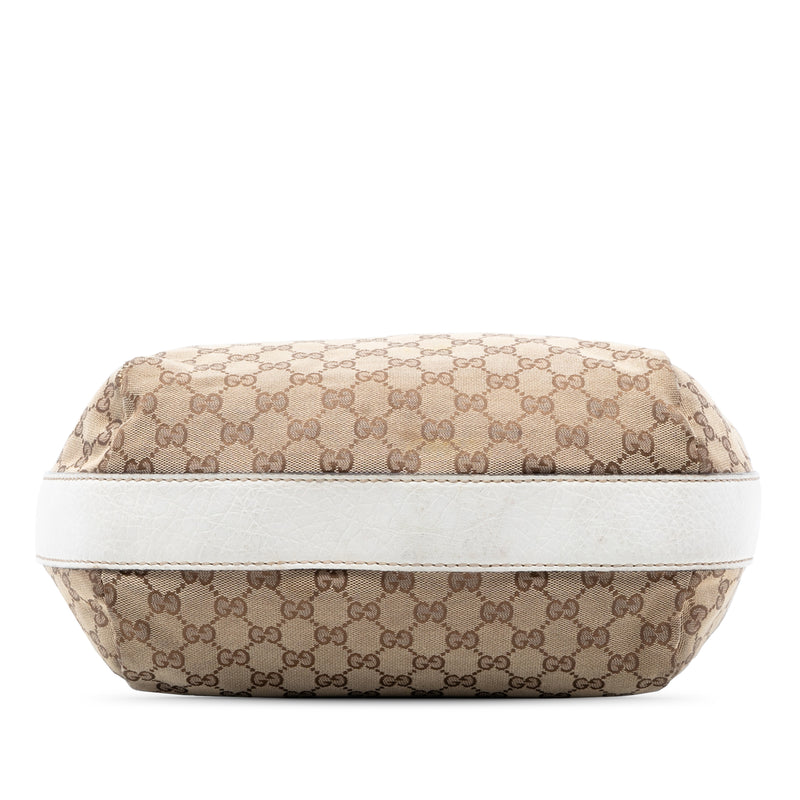 GG Canvas Bamboo Bar Hobo - Image 3