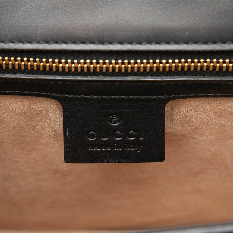 Small Calfskin Web Sylvie Satchel - Image 5