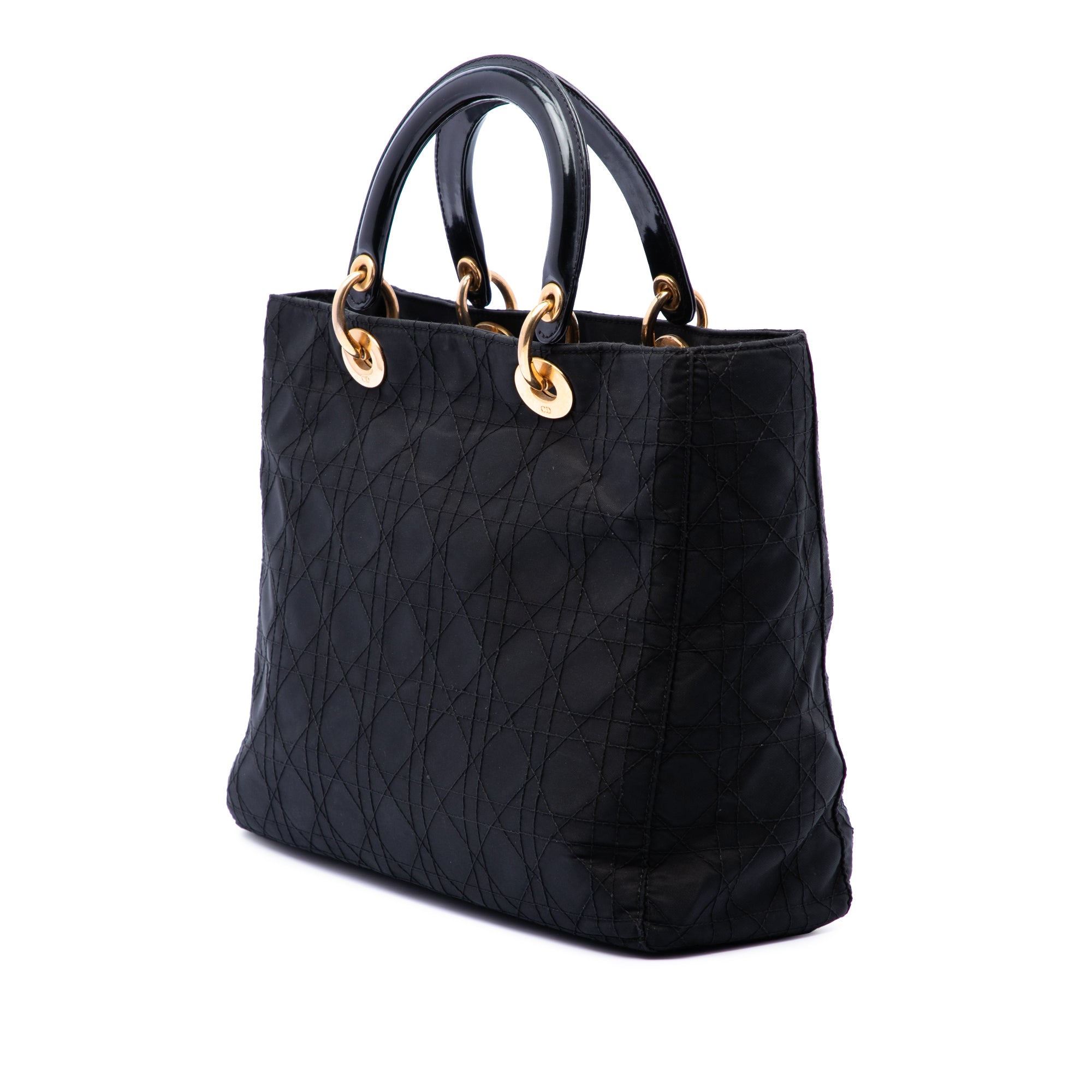 Large Nylon Cannage Lady Dior - Image 2