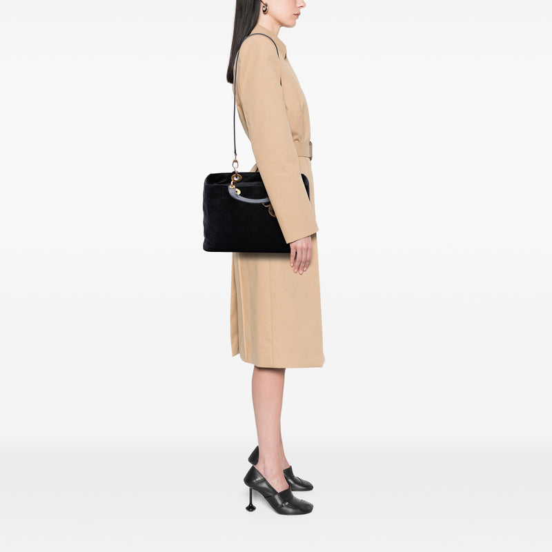 Large Nylon Cannage Lady Dior - Image 6