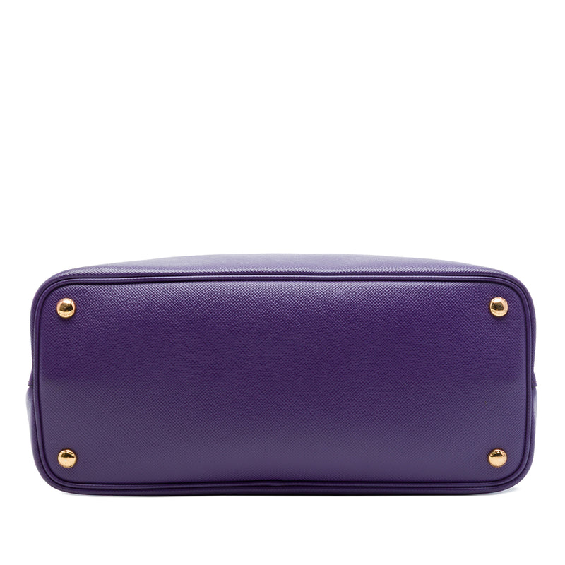 Medium Saffiano Cuir Double Satchel - Image 3