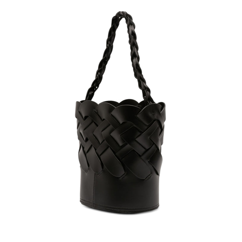 Vitello Intreccio Tress Bucket Bag - Image 2