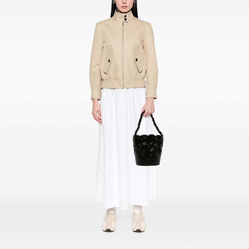 Vitello Intreccio Tress Bucket Bag - Image 6