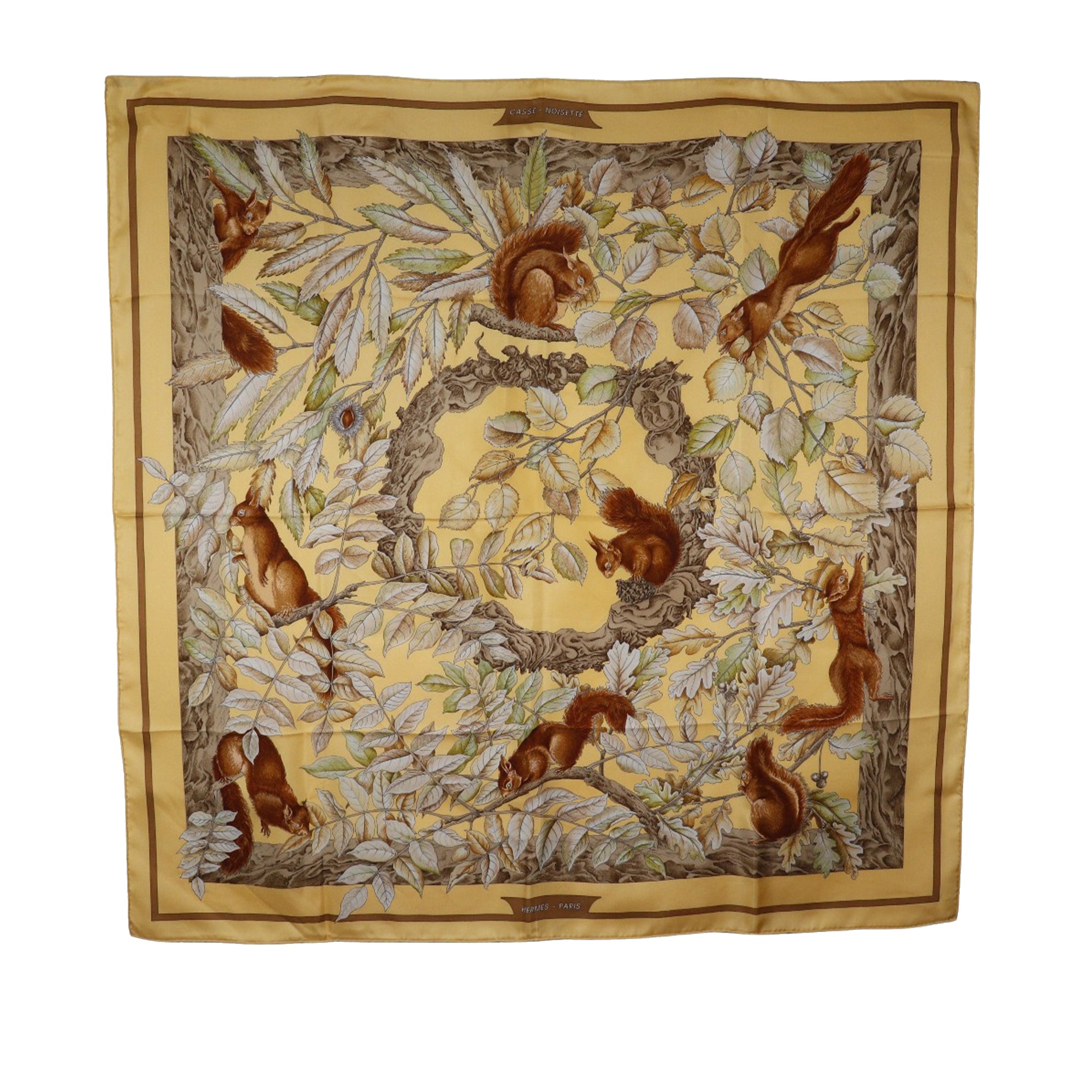 Casse Noisette Silk Scarf 90 - Image 1