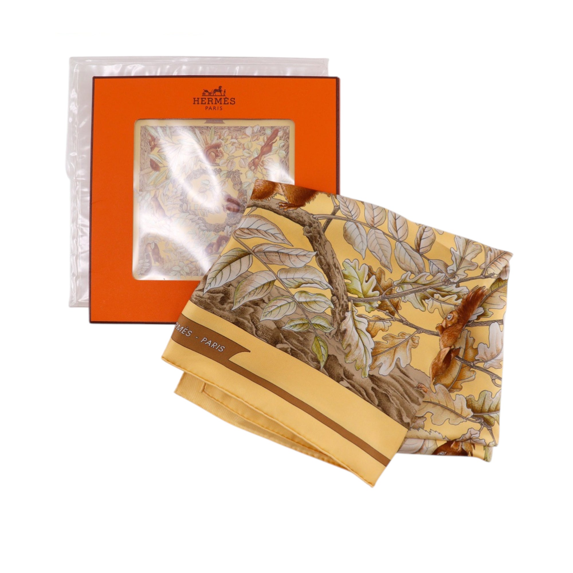Casse Noisette Silk Scarf 90 - Image 9