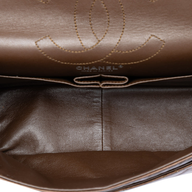 Quilted Metallic Aged Calfskin Reissue 2.55 Double Flap 226 - Image 4