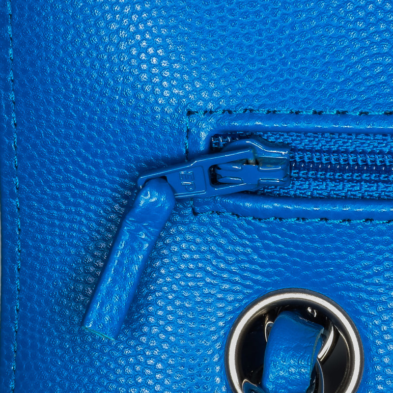 Medium Classic Chevron Caviar Double Flap - Image 8