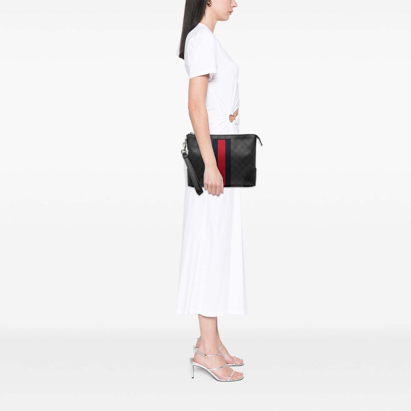 GG Supreme Web Clutch - Image 7