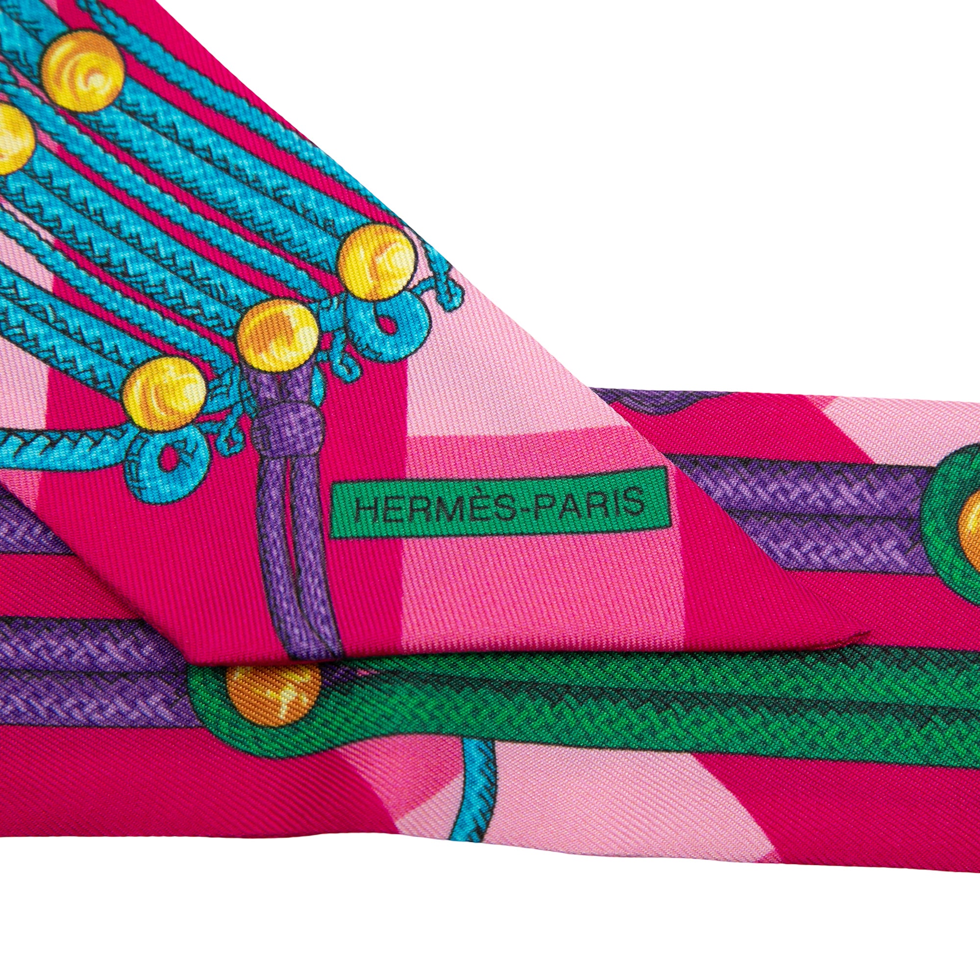 Brandebourgs Silk Twilly Scarf - Image 4