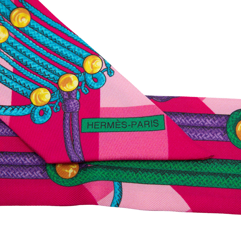 Brandebourgs Silk Twilly Scarf - Image 4