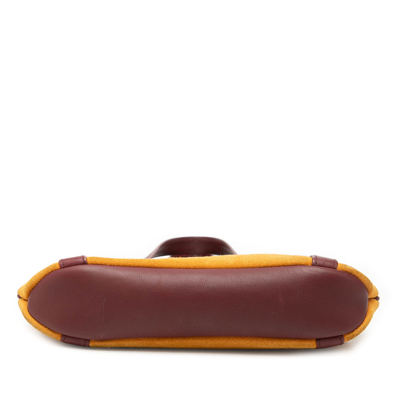 Suede Anagram Shoulder Bag - Image 3