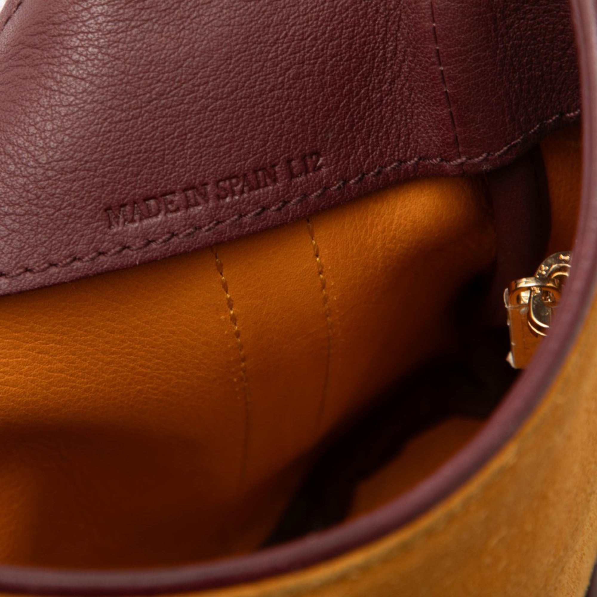 Suede Anagram Shoulder Bag - Image 6