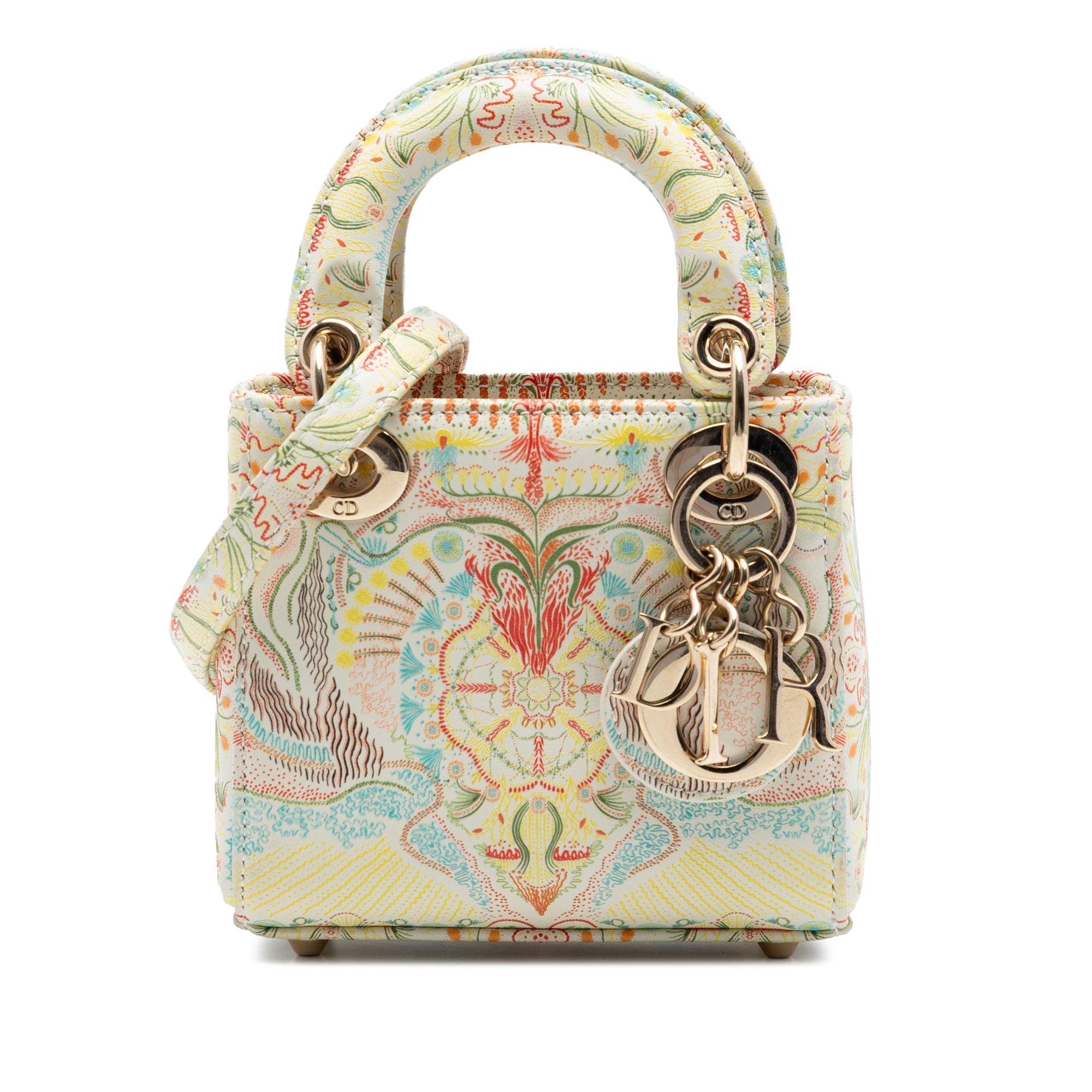 Micro Calfskin In Lights Lady Dior - Image 1