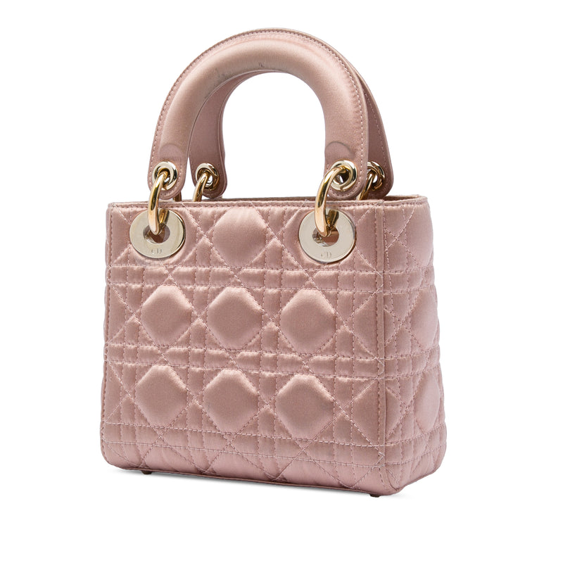 Mini Satin Cannage Swarovski Crystal Lady Dior - Image 2