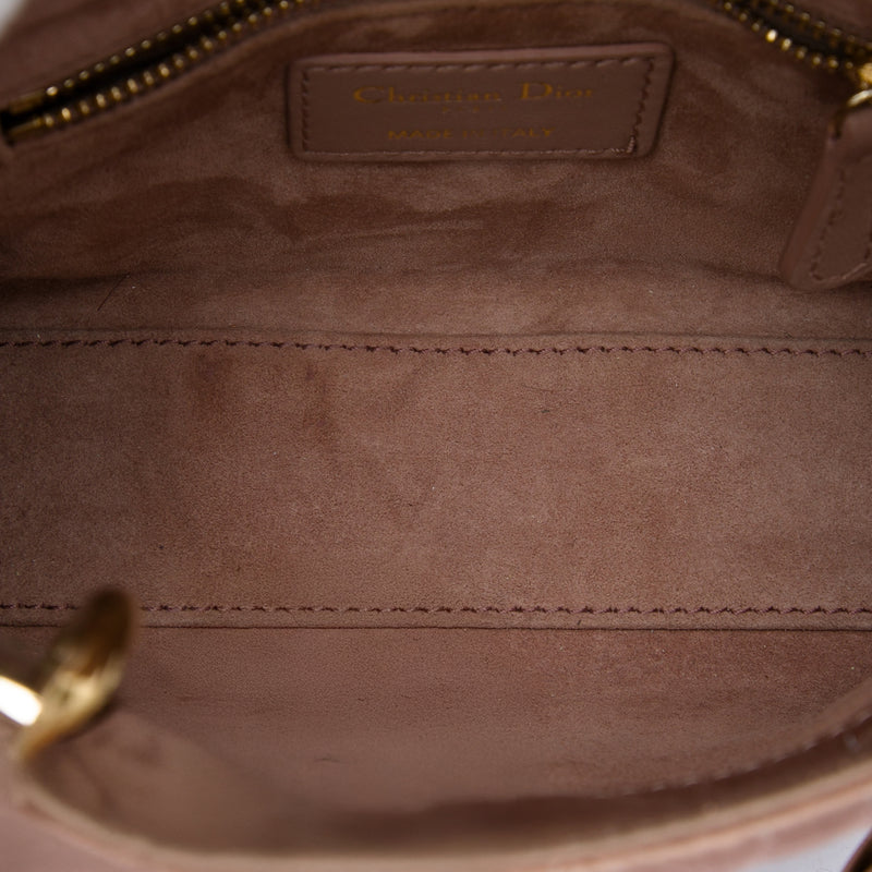 Mini Satin Cannage Swarovski Crystal Lady Dior - Image 4