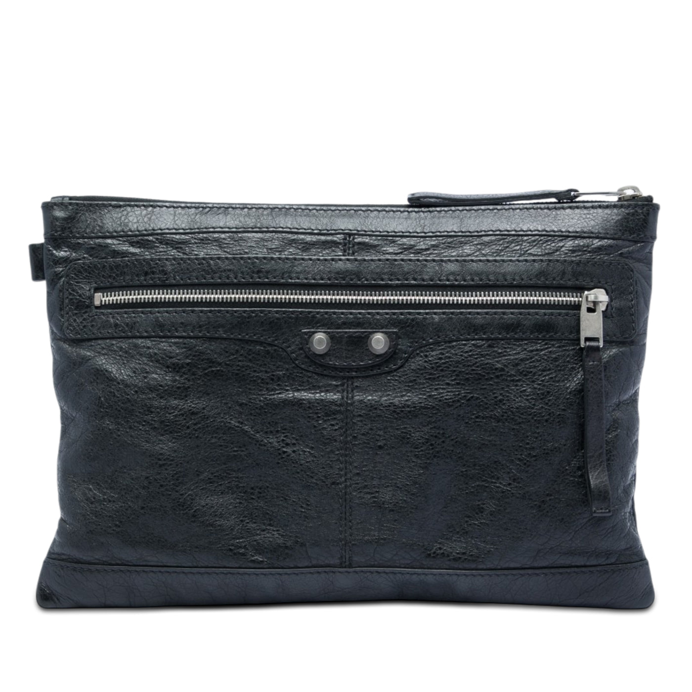 Lambskin Motocross Classic Clip M Clutch - Image 1