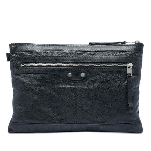 Lambskin Motocross Classic Clip Clutch M - Image 1