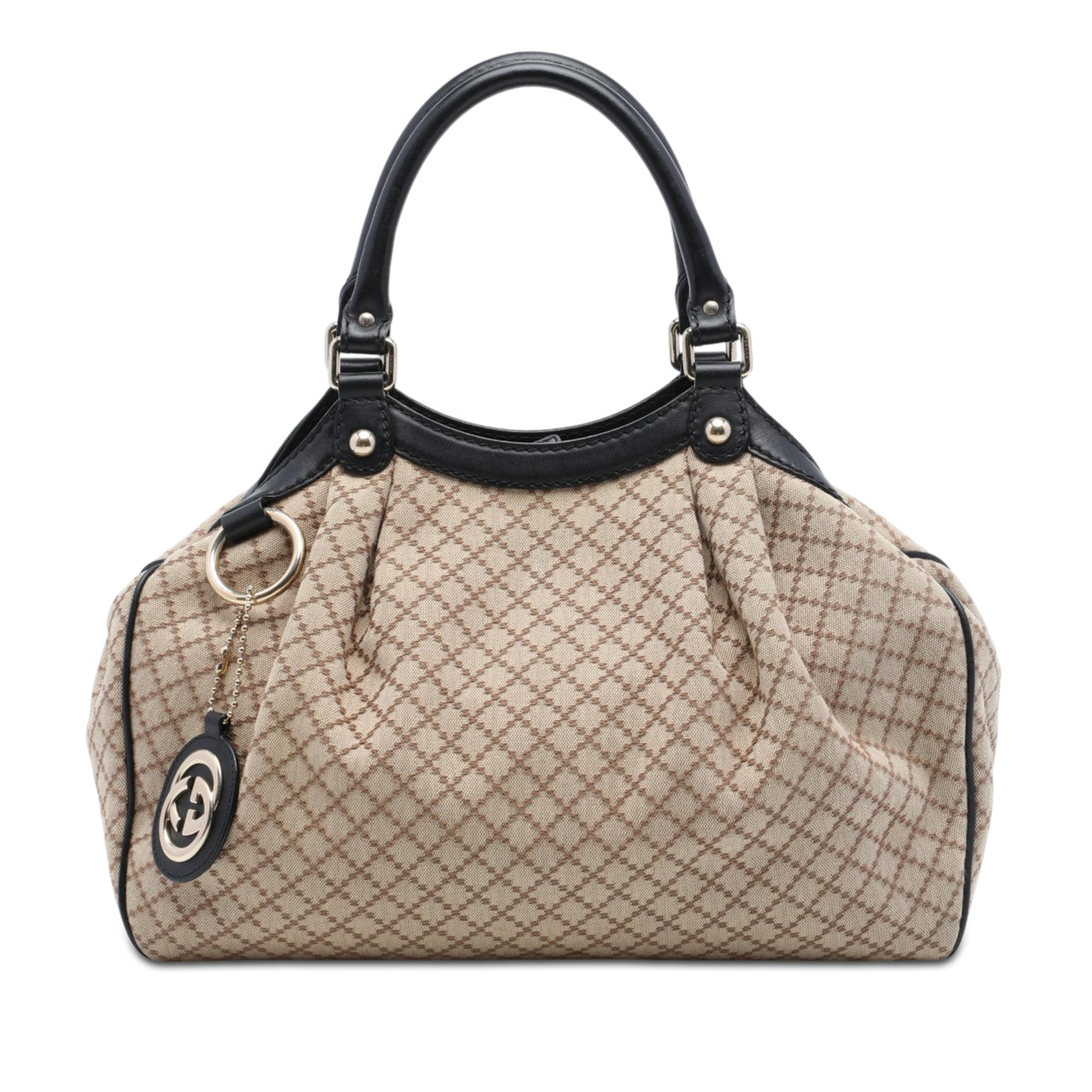 Medium Diamante Canvas Sukey Tote - Image 1