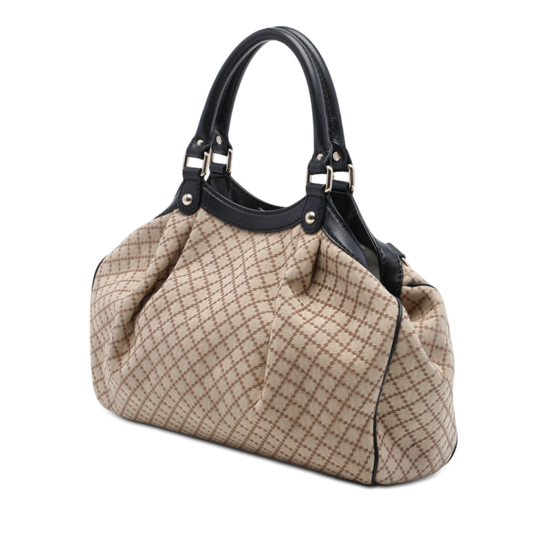 Medium Diamante Canvas Sukey Tote - Image 2