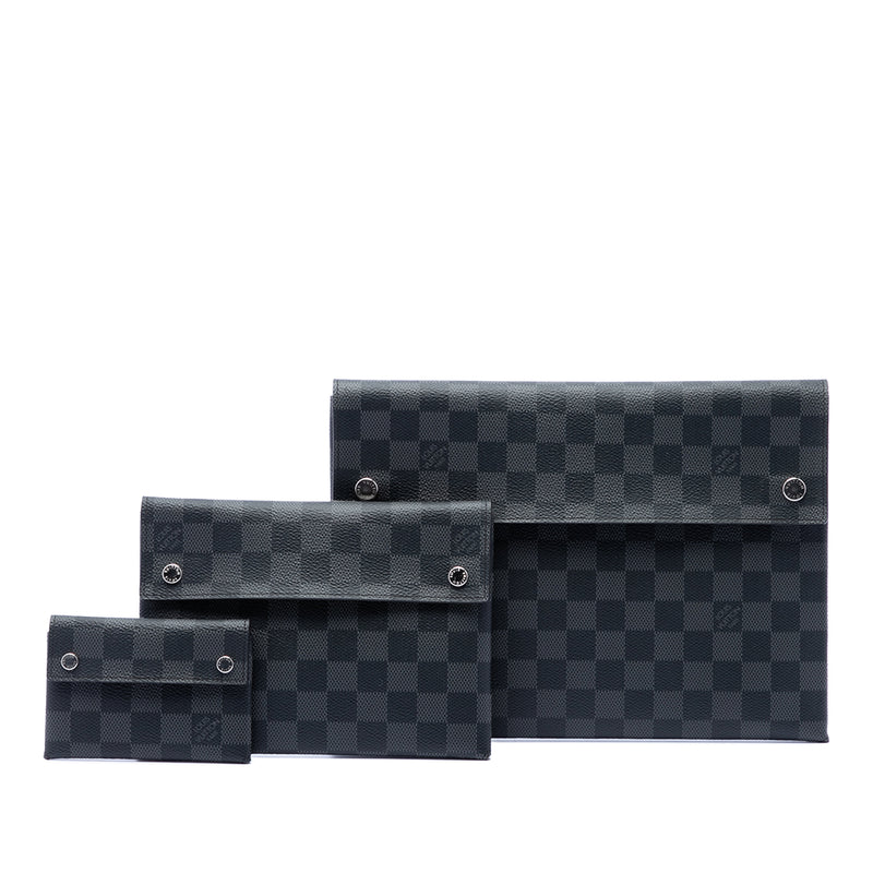Damier Graphite Alpha Pochette GM - Image 7