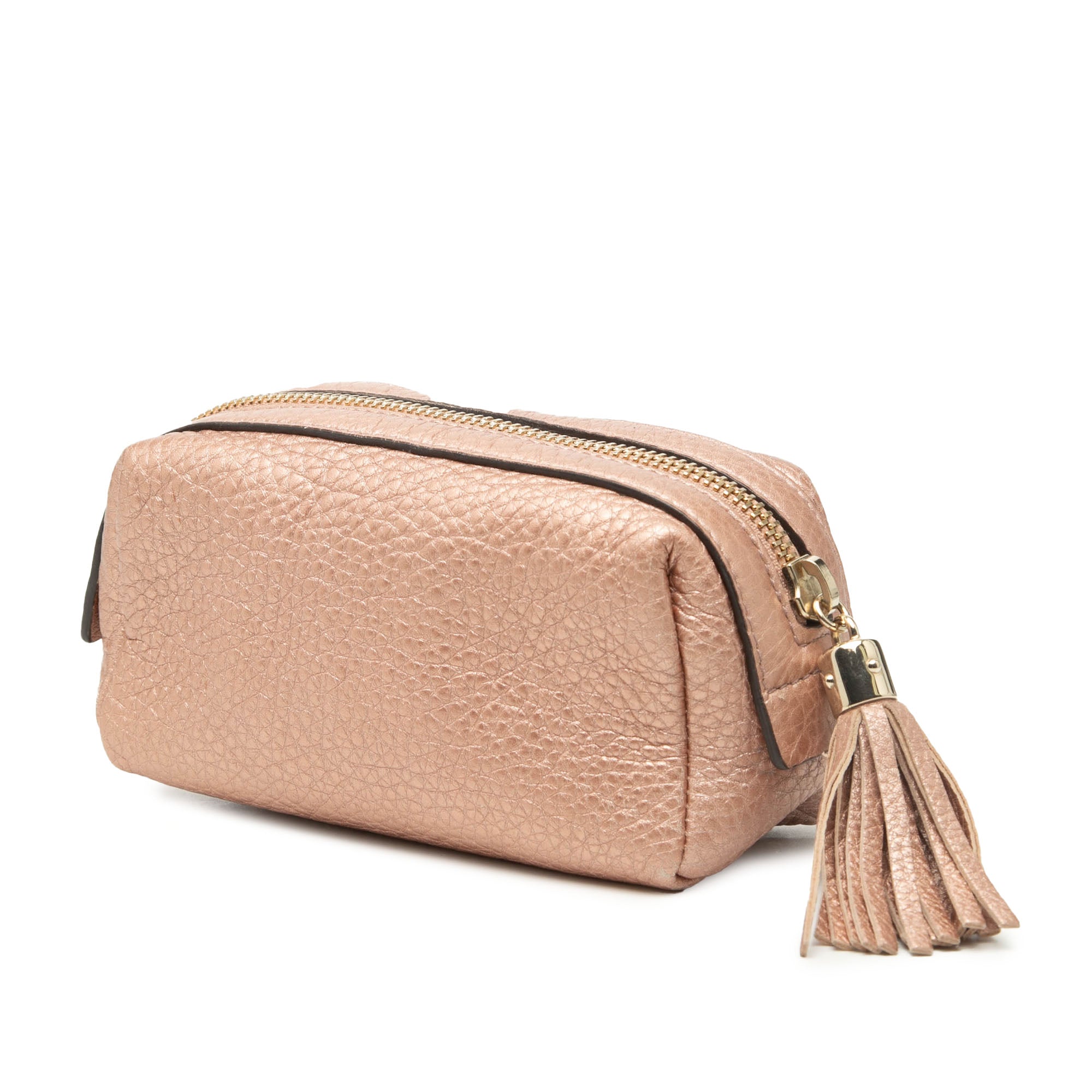 Leather Soho Cosmetic Pouch - Image 2