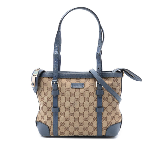 GG Canvas Satchel - Image 1
