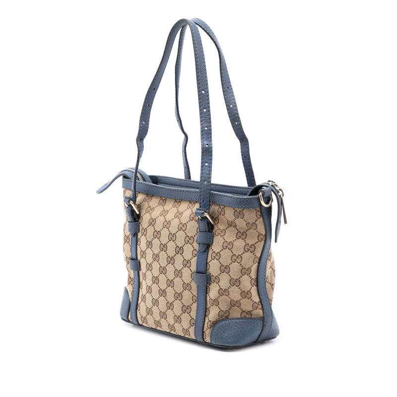 GG Canvas Satchel - Image 2