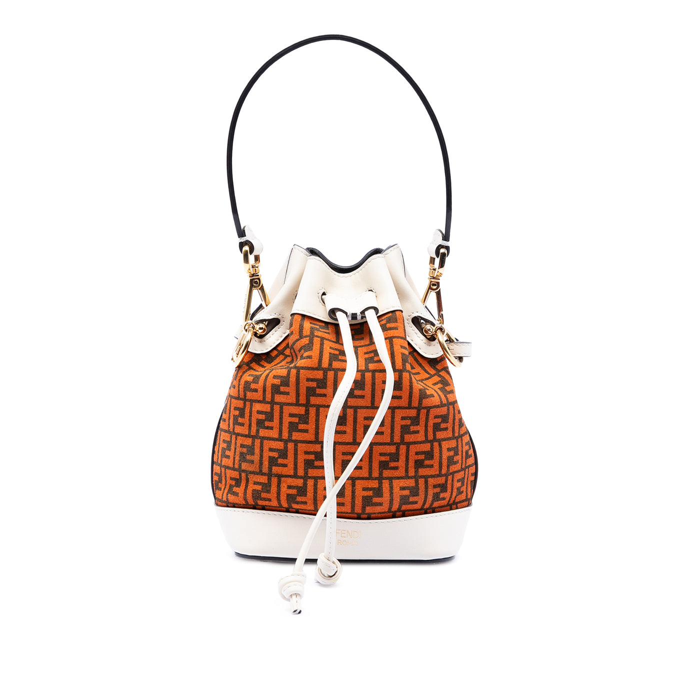 Mini Zucca Suede Mon Tresor Bucket Bag - Image 1