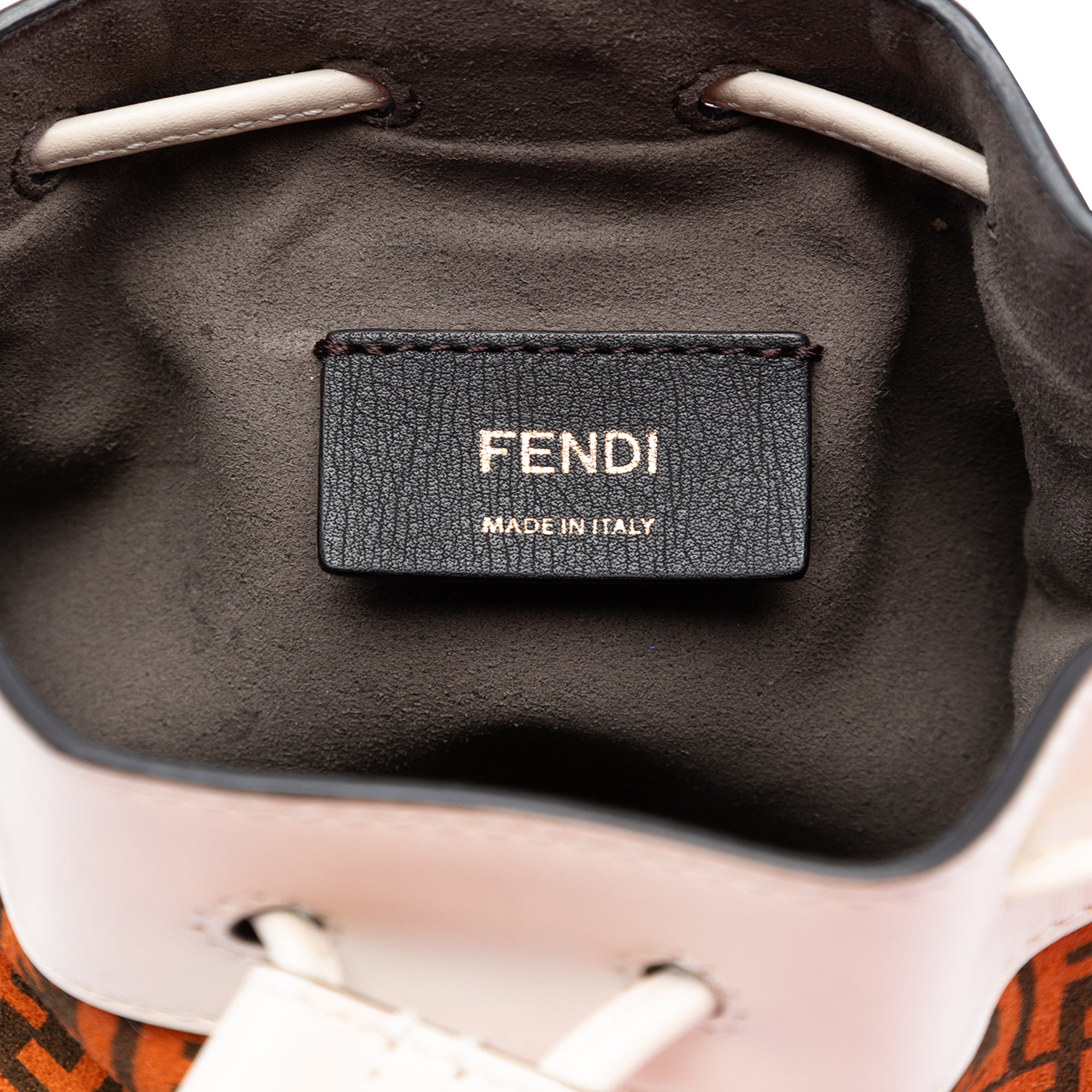 Mini Zucca Suede Mon Tresor Bucket Bag - Image 5