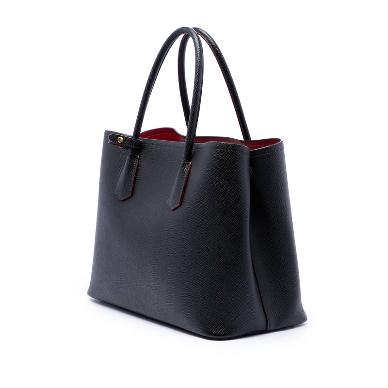 Large Saffiano Cuir Double Satchel - Image 2