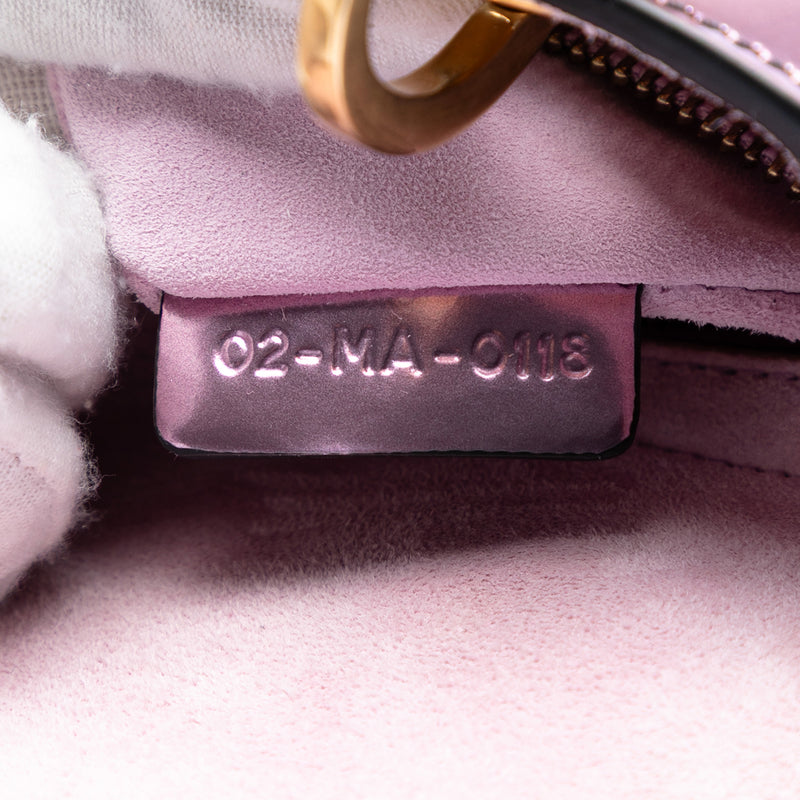 Mini Metallic Patent Lady Dior - Image 6