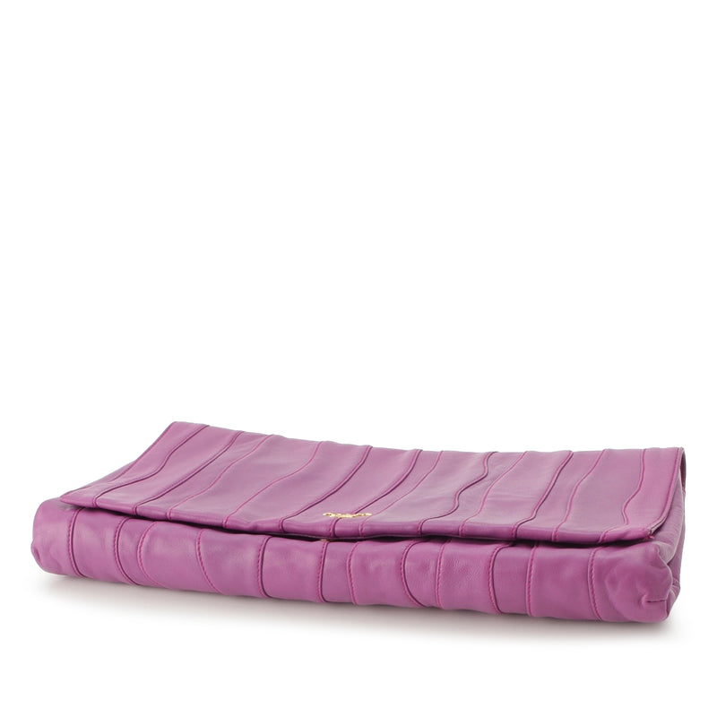 Nappa Waves Stripe Clutch - Image 3