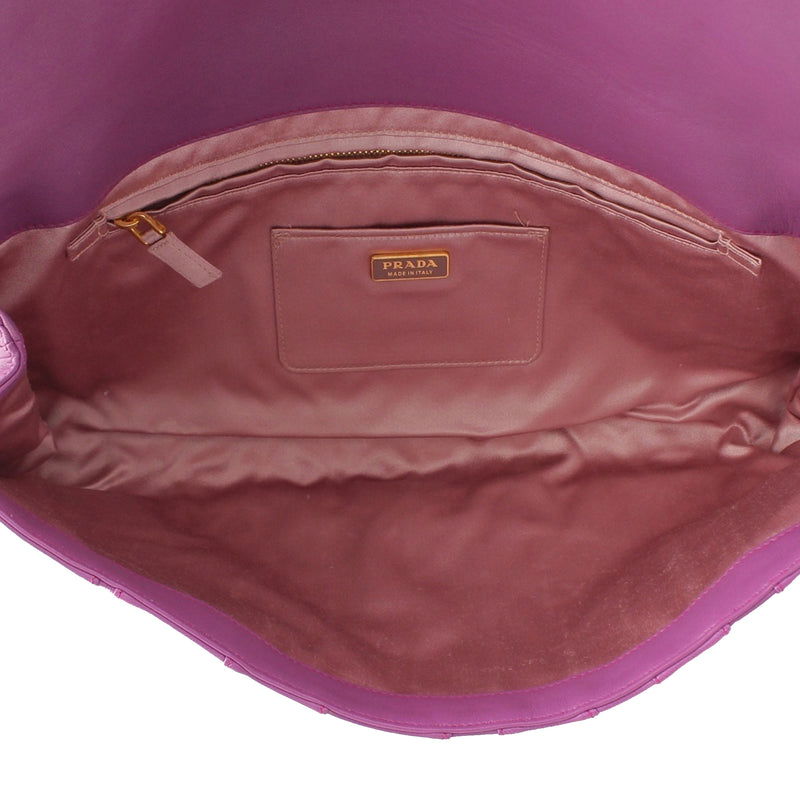 Nappa Waves Stripe Clutch - Image 4