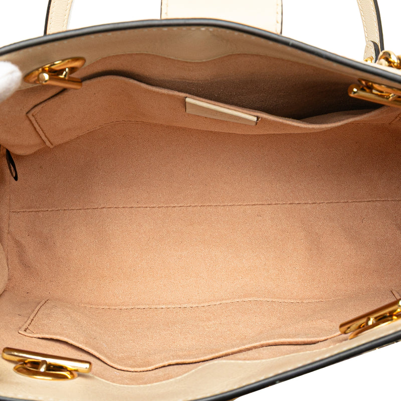 Small GG Supreme Apple Heart Padlock Tote - Image 4