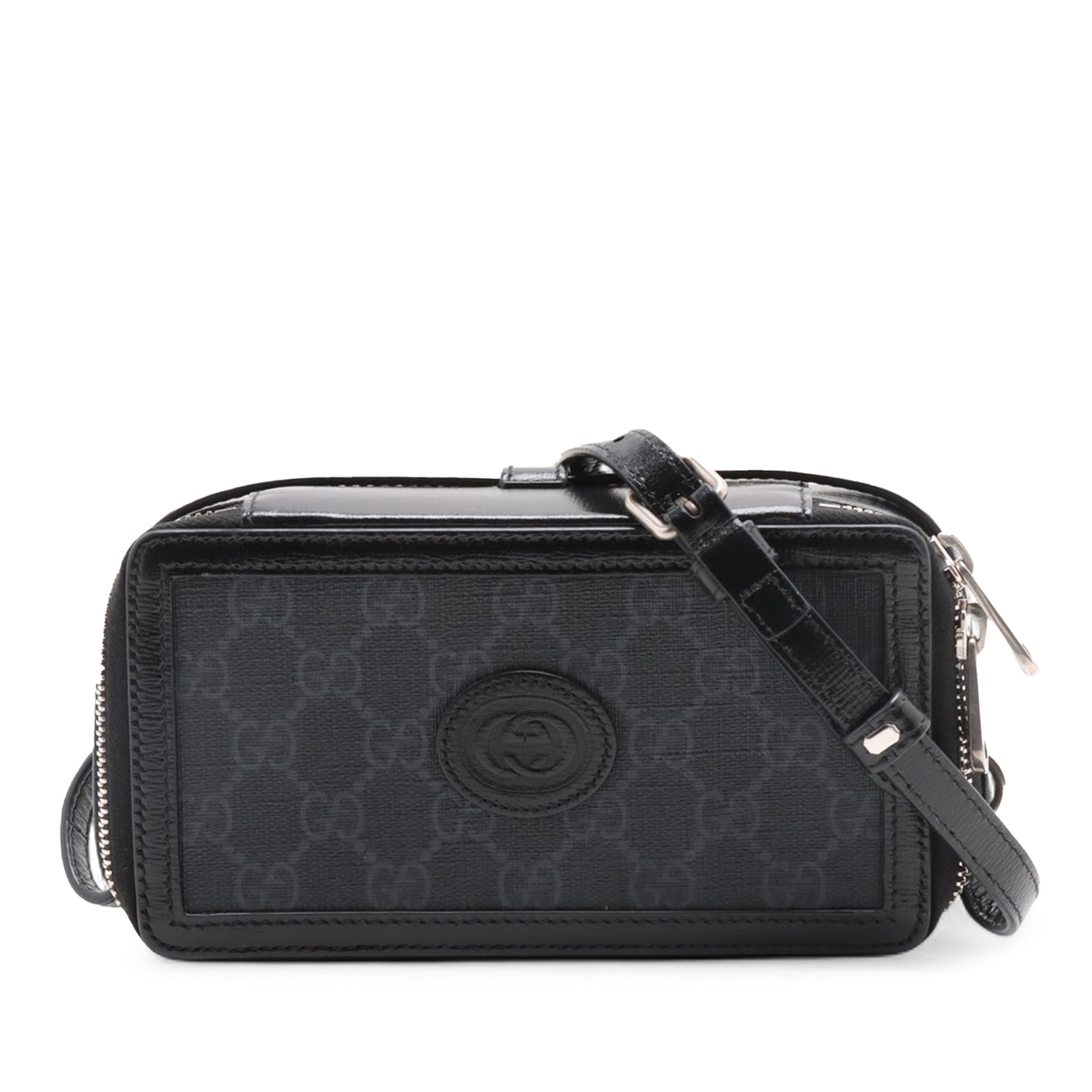 GG Supreme Interlocking G Crossbody - Image 1