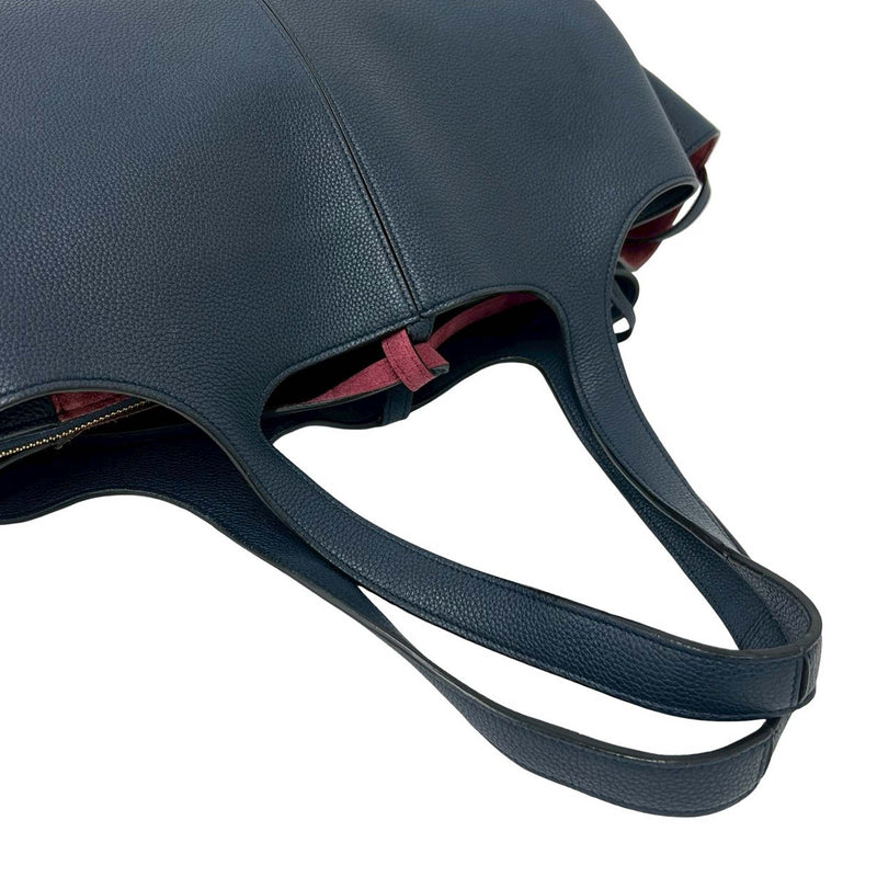 Medium Grained Calfskin Trifold Tote - Image 9