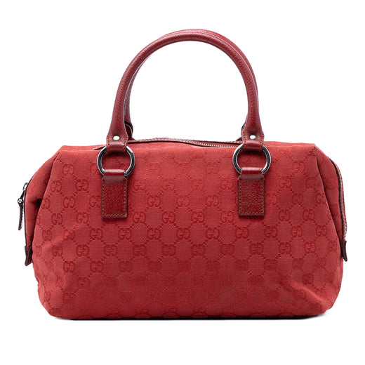 GG Canvas Boston Bag - Image 1