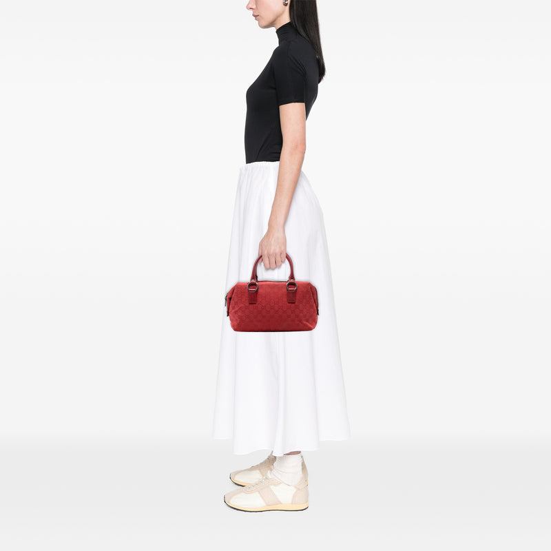 GG Canvas Boston Bag - Image 7