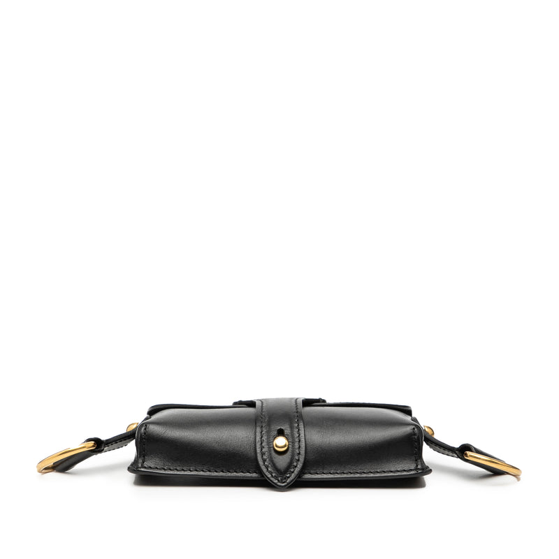 Mini Leather D Bee Saddle Bag - Image 3