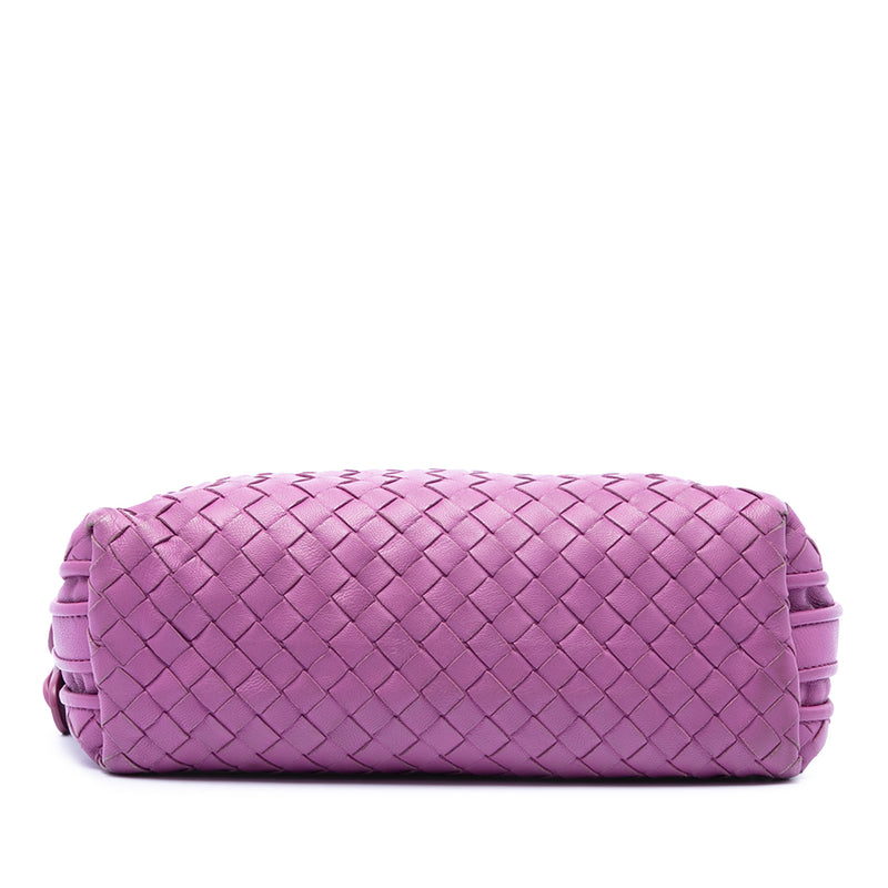 Nappa Intrecciato Nodini Double Zip Crossbody - Image 3