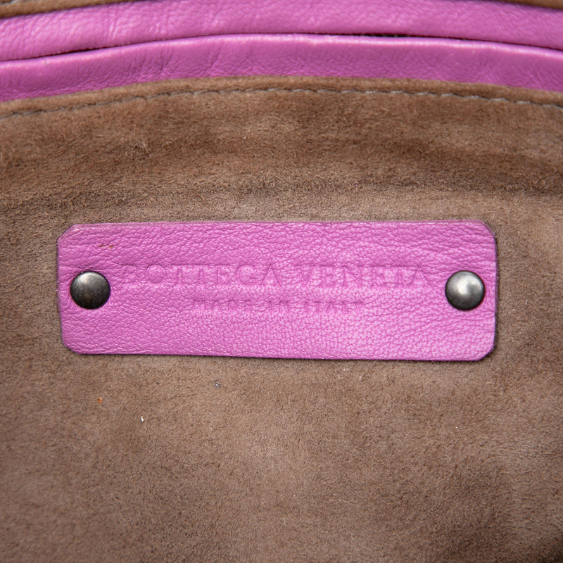 Nappa Intrecciato Nodini Double Zip Crossbody - Image 5