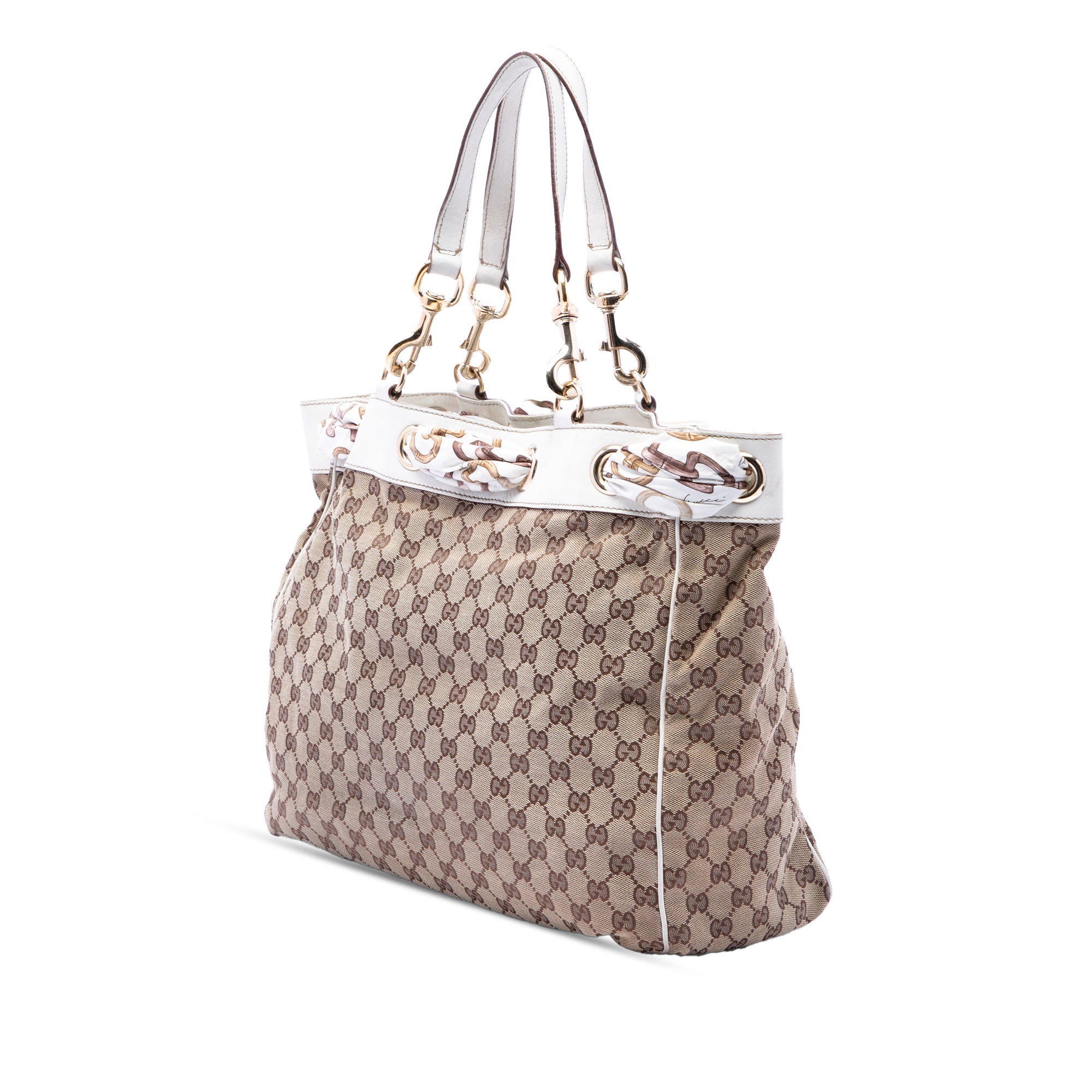 Large GG Canvas Positano Tote - Image 2
