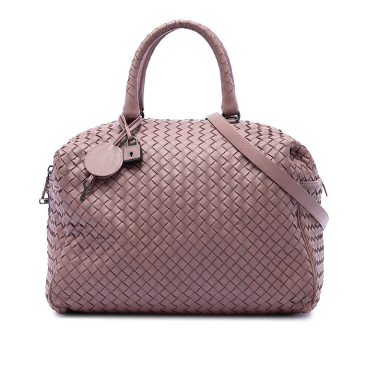 Nappa Intrecciato Satchel - Image 1