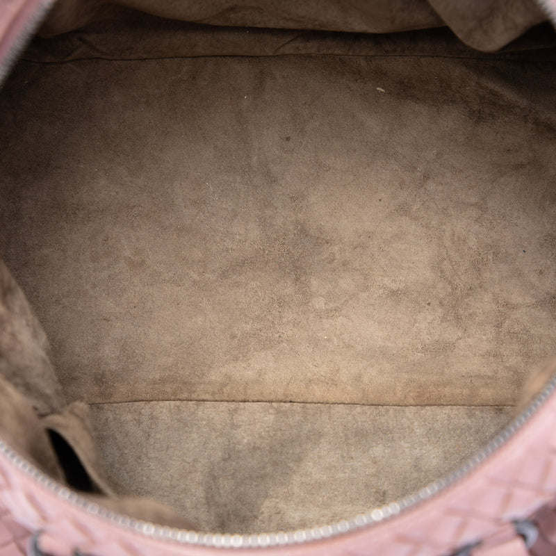 Nappa Intrecciato Satchel - Image 4