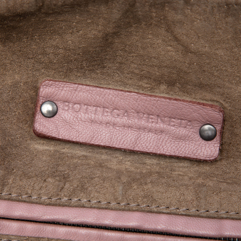 Nappa Intrecciato Satchel - Image 5