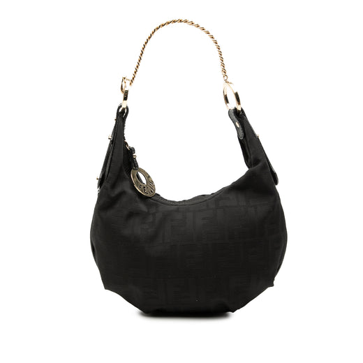 Zucca Canvas Chef Chain Hobo Bag - Image 1