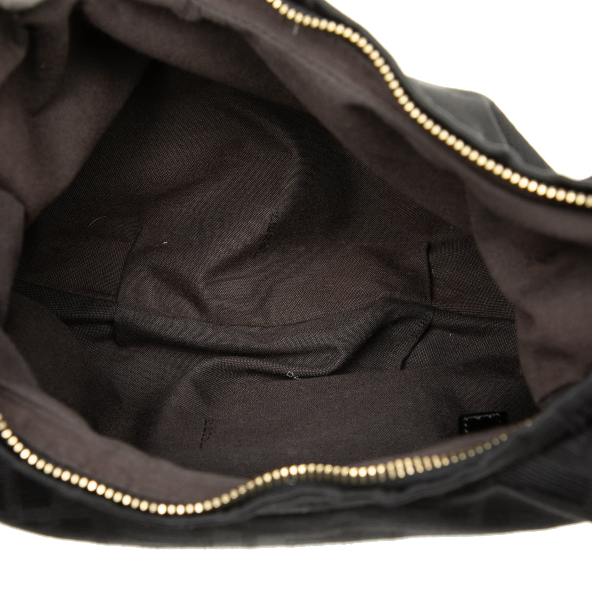 Zucca Canvas Chef Chain Hobo Bag - Image 4