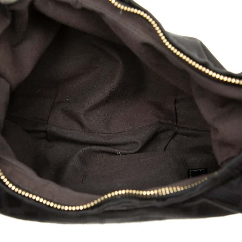 Zucca Canvas Chef Chain Hobo Bag - Image 4